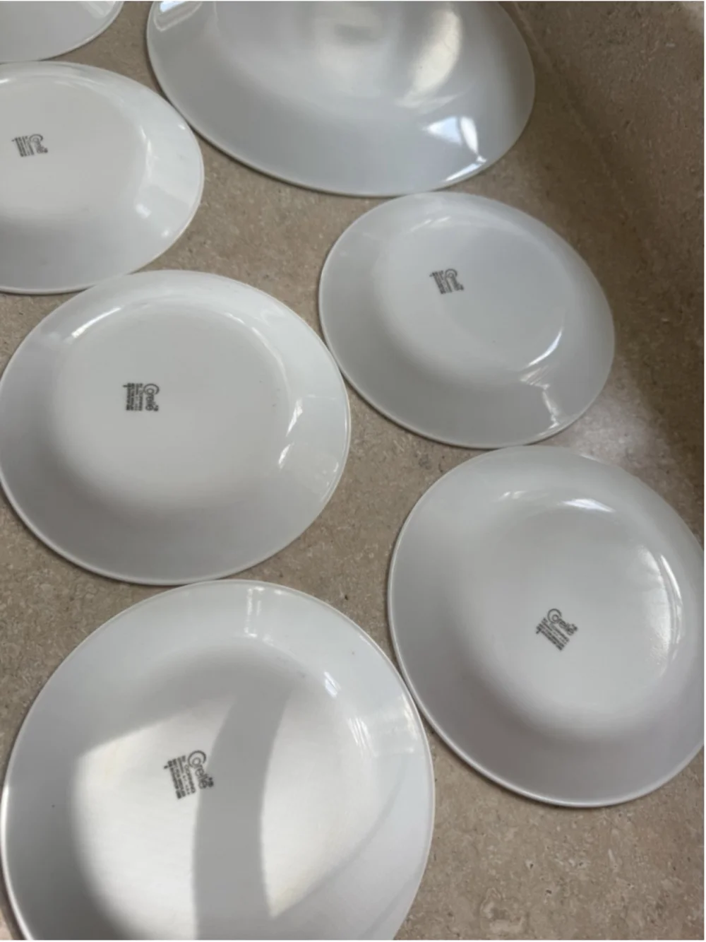 SET 10 Vintage Corelle Crazy Daisy SpringBlossom 1 Dinner 1 Saucer 8 Salad Plate